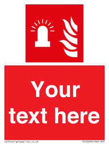 Custom Fire: Fire alarm flashing light